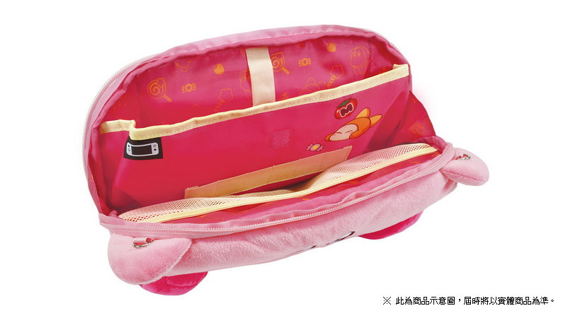 NS2 HORI 毛絨收納包（卡比款）