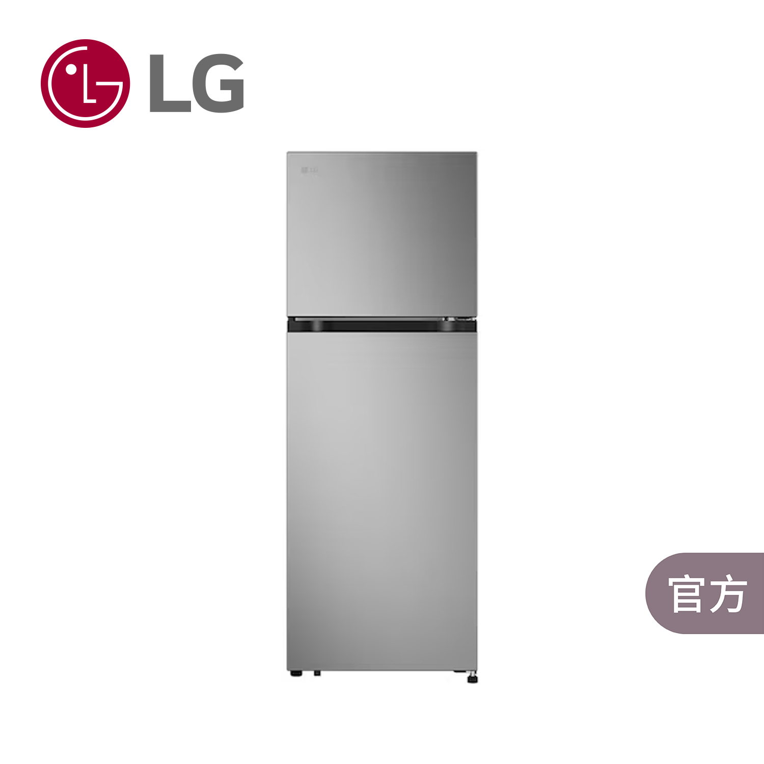 【LG月租美好計畫】243公升｜智慧變頻雙門冰箱｜星辰銀|GN-L243SVN