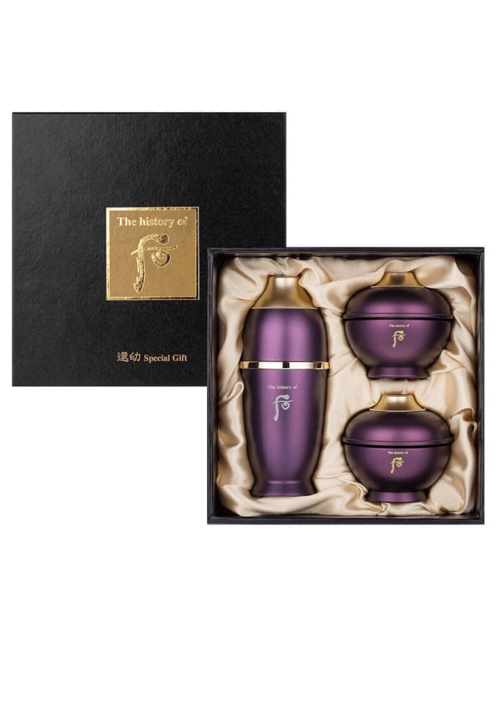 後 還幼中樣三件套 旅行便攜裝 (精華7ml+眼霜4ml+面霜4ml)[平行進口]