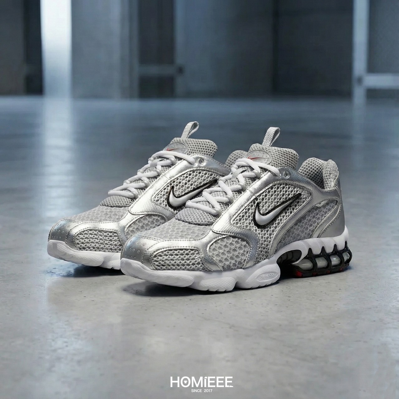 Nike Air Zoom Spiridon Cage 2 休閒鞋 銀灰 男鞋 [CJ1288-001]