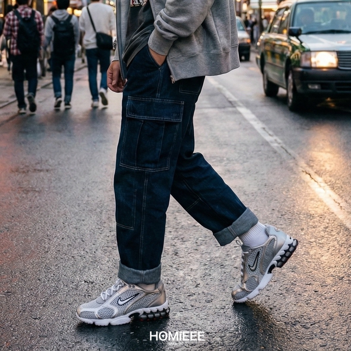 Nike Air Zoom Spiridon Cage 2 休閒鞋 銀灰 男鞋 [CJ1288-001]