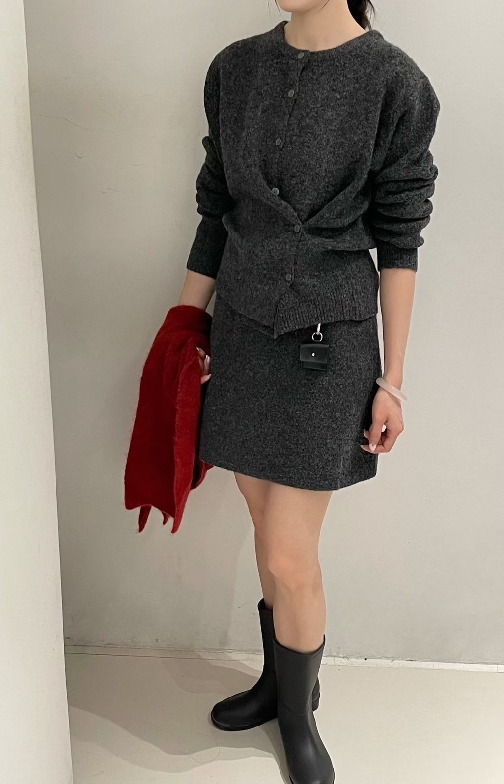 高級感短裙套裝