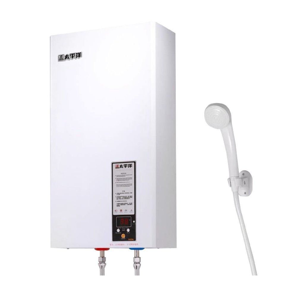 太平洋 Pacific   PW-17‧花灑儲水式電熱水爐‧4.5加侖‧17公升‧香港行貨,原廠3年保養‧