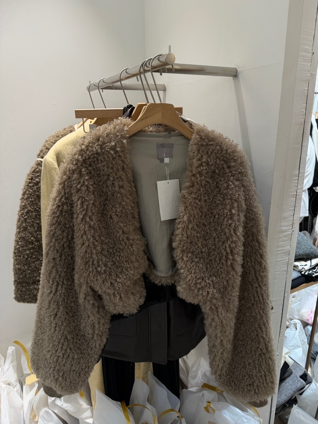 正韓熊熊短外套