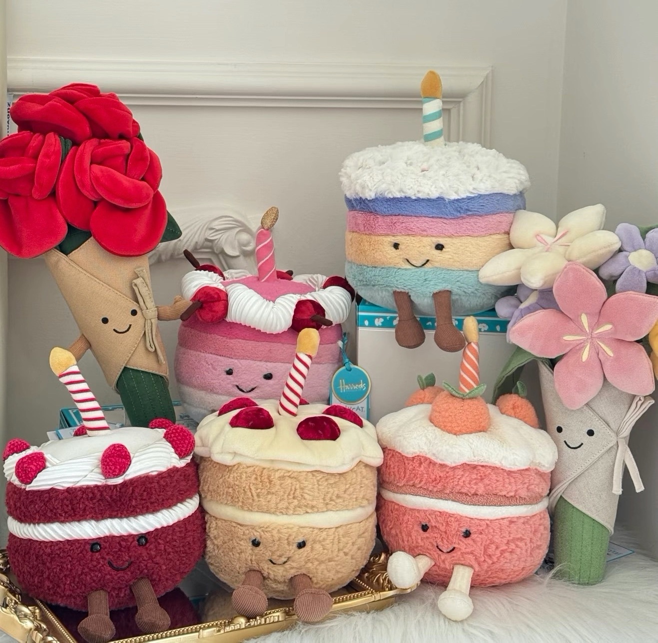 代購-JellyCat 蛋糕系列 玩偶 毛絨公仔