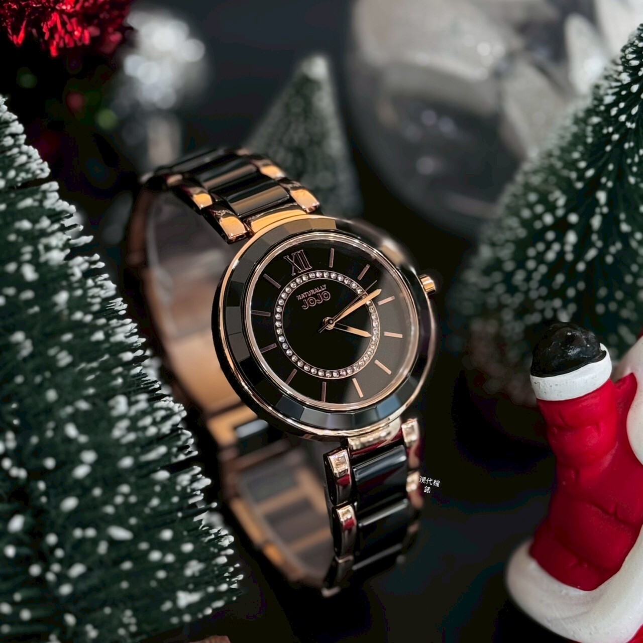 【NATURALLY JOJO】JOJO 小香晶鑽風JO96998-88R 40mm 現代鐘錶