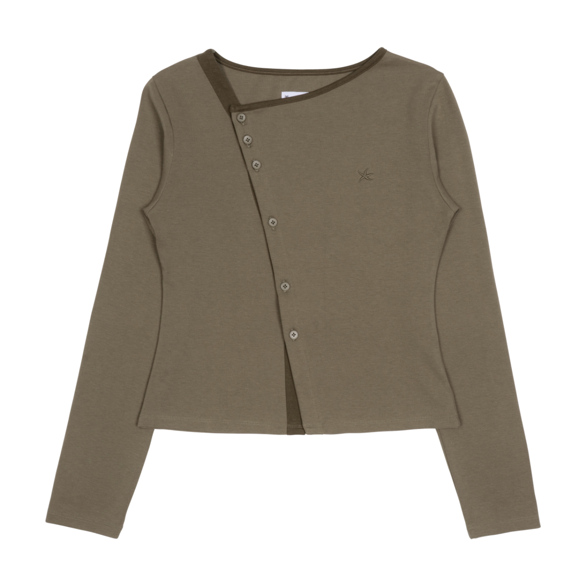 TCM twist button long sleeve