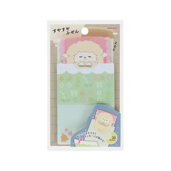 綿羊 好夢正甜 造型便利貼 30張入｜SUN STAR 日本