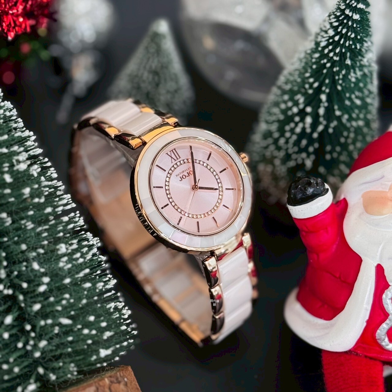 【NATURALLY JOJO】JOJO 小香晶鑽風JO96998-10R 40mm 現代鐘錶