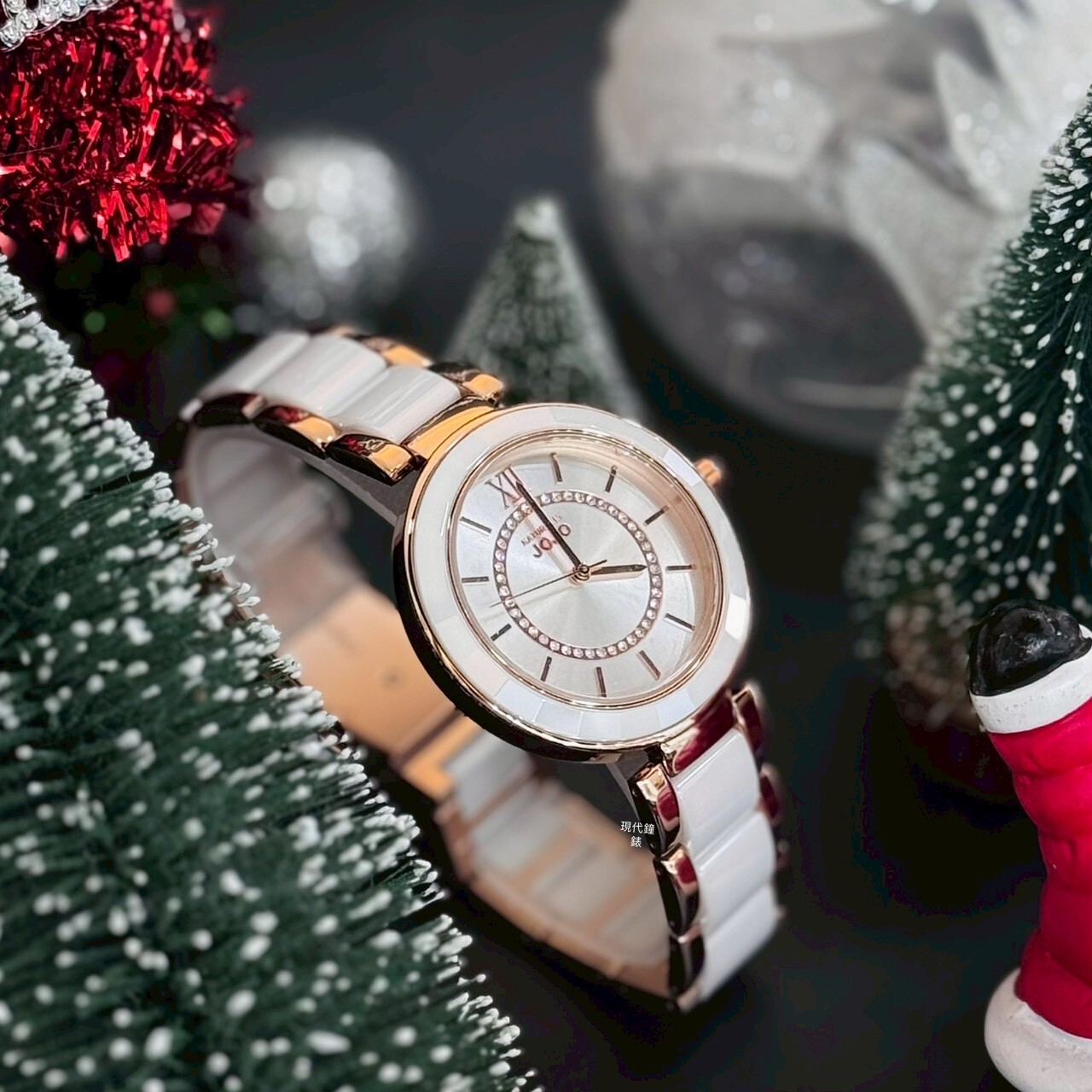 【NATURALLY JOJO】JOJO 小香晶鑽風JO96998-80R 40mm 現代鐘錶