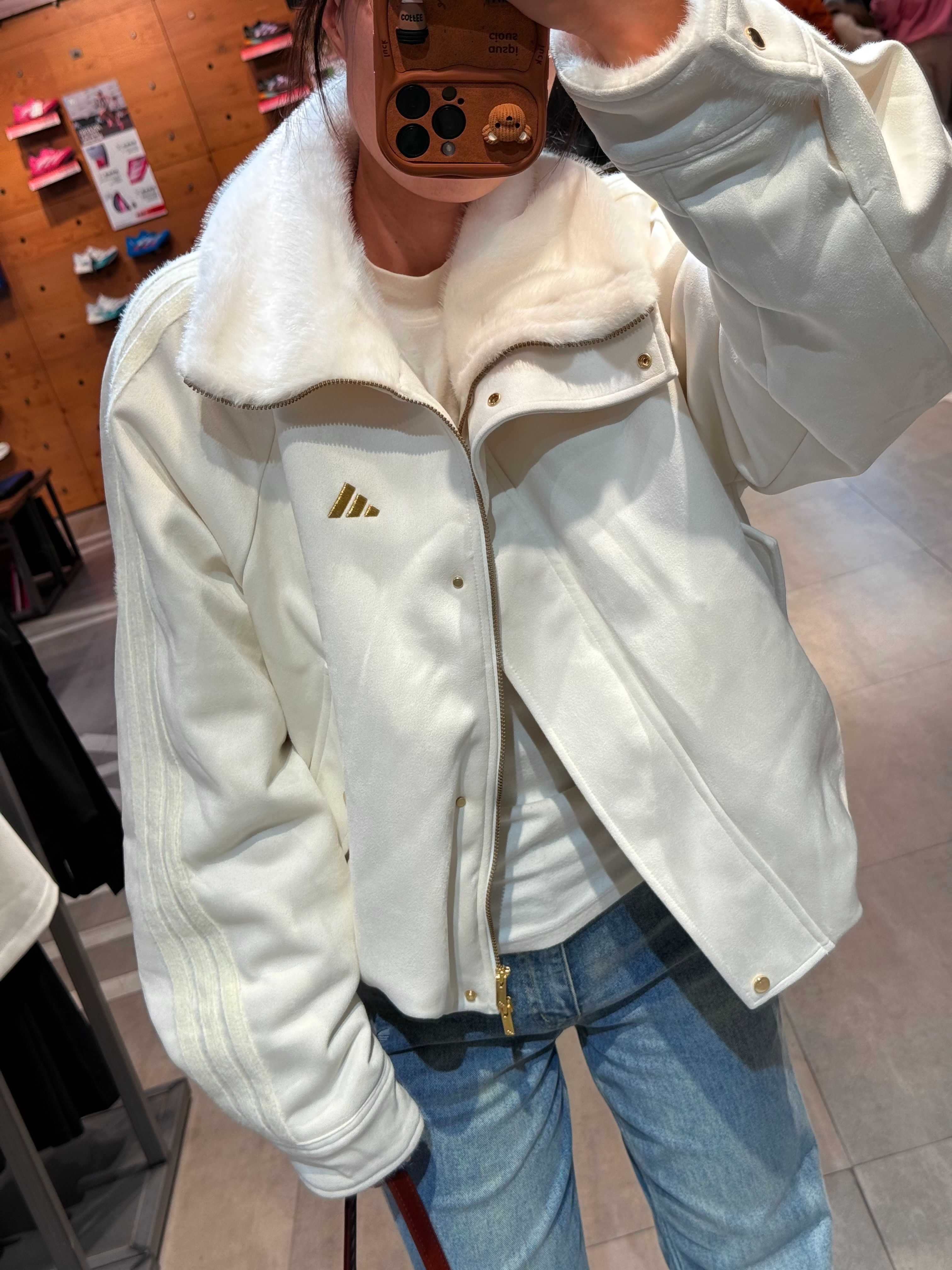 【預購】ADIDAS CNY 保暖外套 愛迪達 馬年限定 毛茸茸夾克外套 KH2662