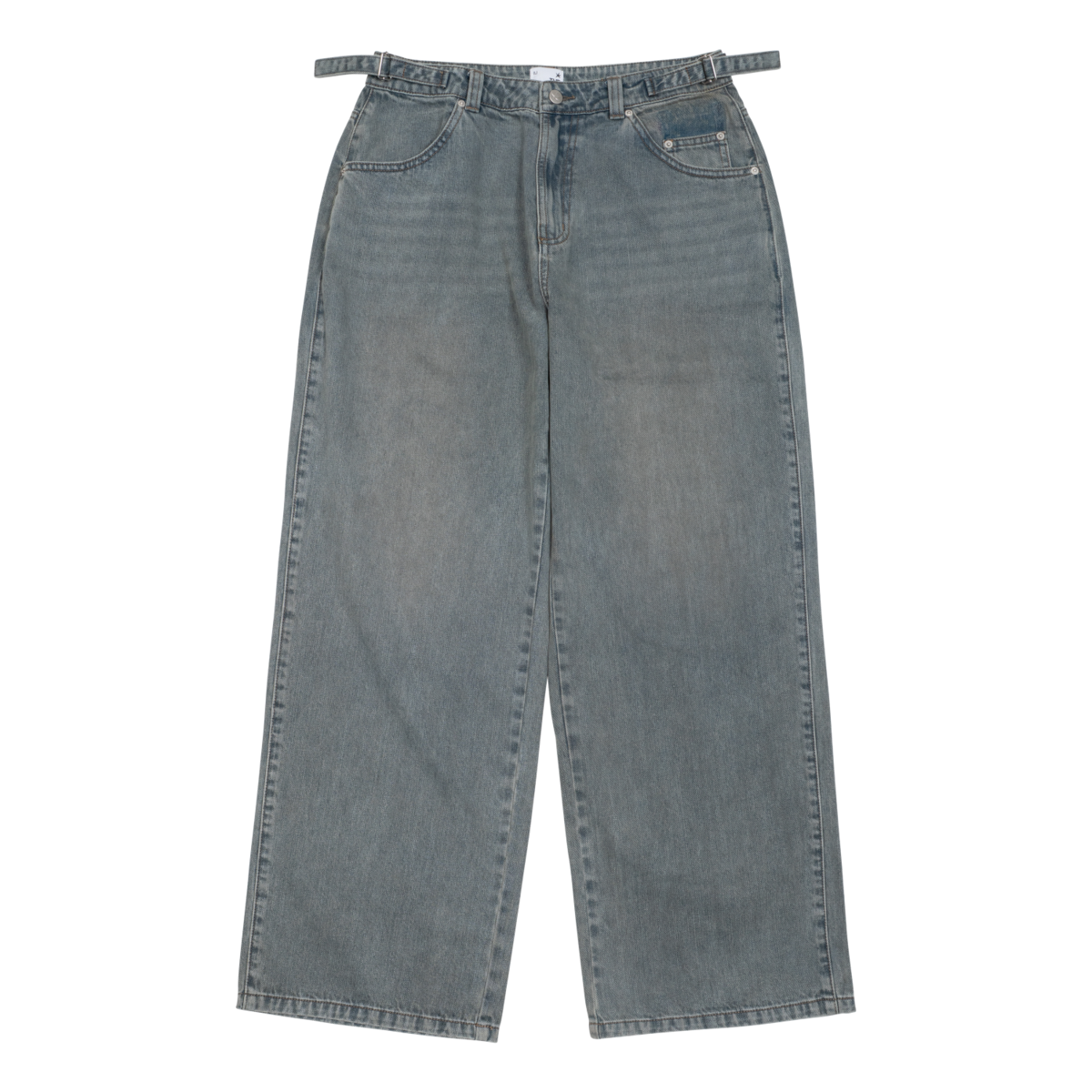 TCM washed denim pants