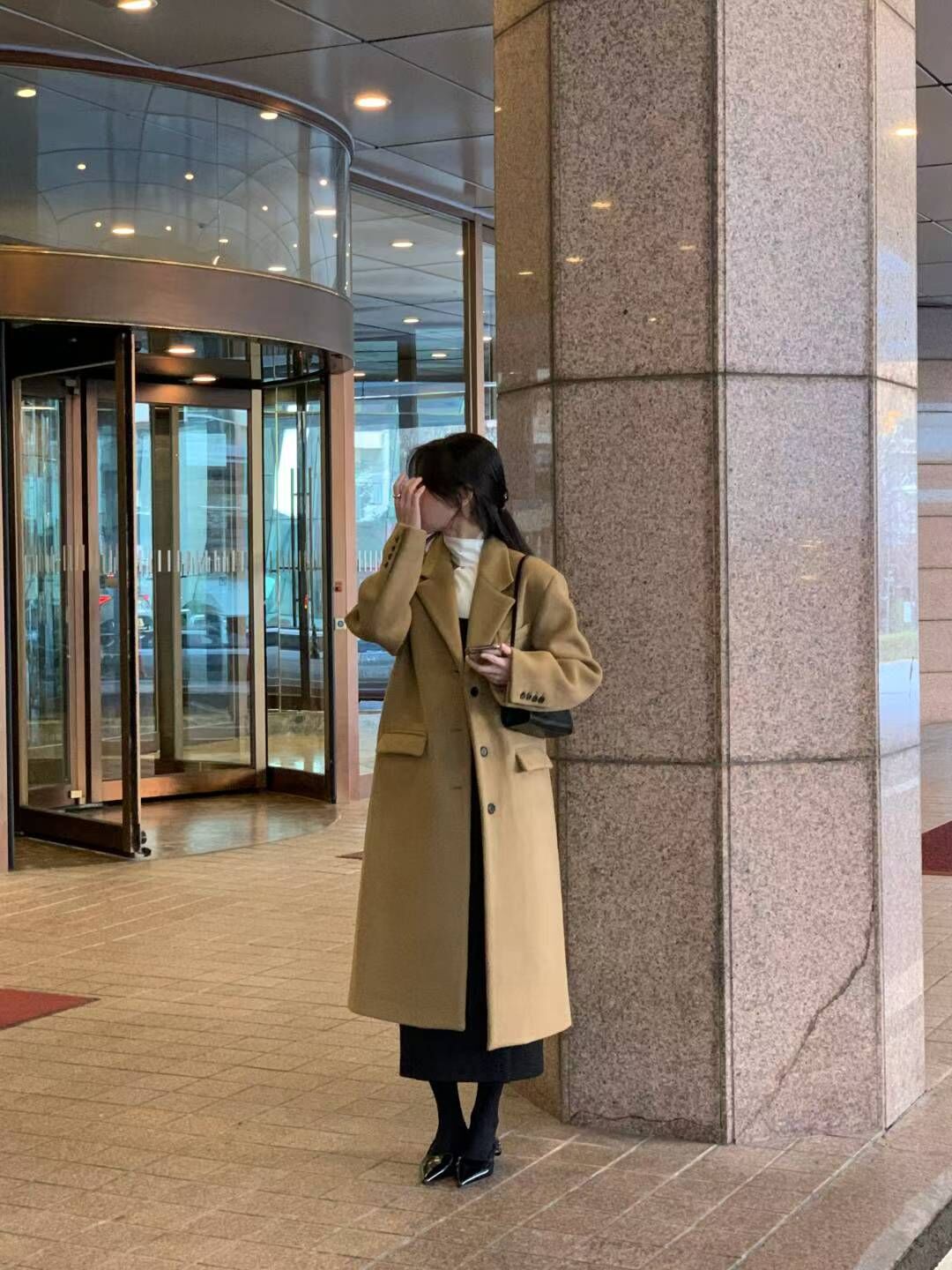 AY5210 經典款羊毛大衣 *特價* (購物金不適用)