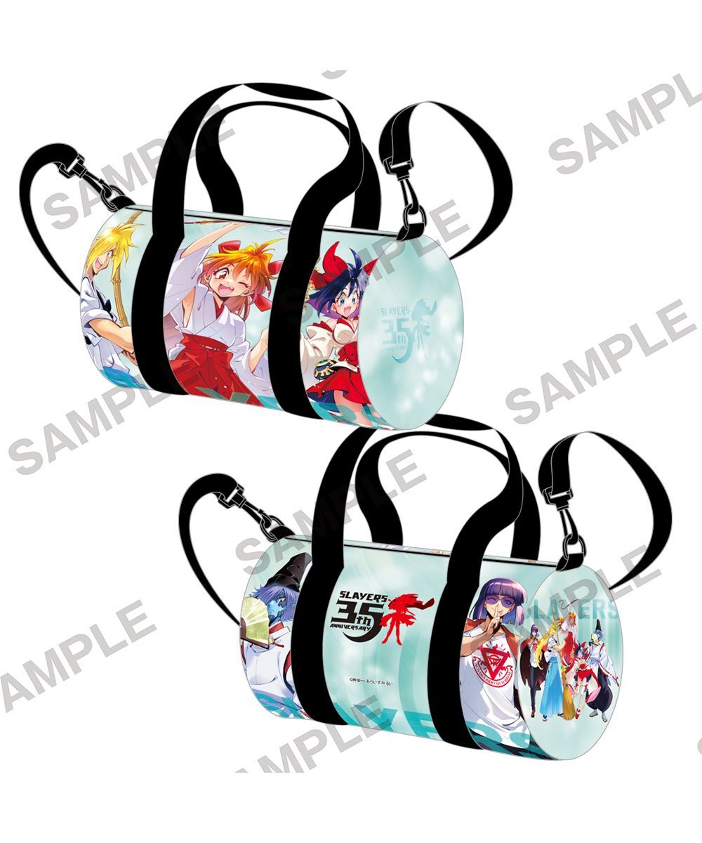 預購-【原作35周年紀念】『秀逗魔導士』 全新繪製圓筒包 巫女系列ver.【日本進口精品】