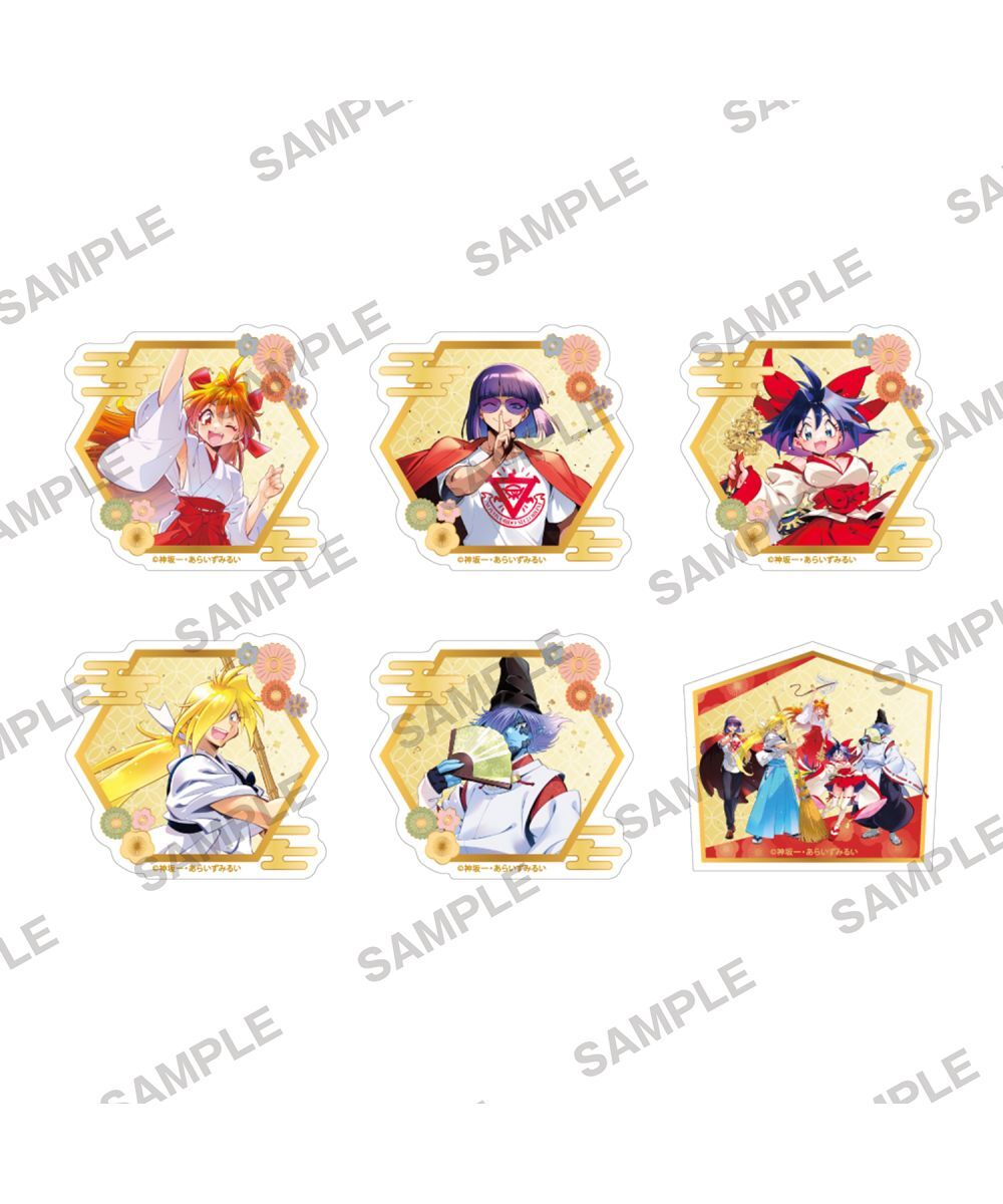 預購-【原作35周年紀念】『秀逗魔導士』貼紙套組 巫女系列ver. 【日本進口精品】