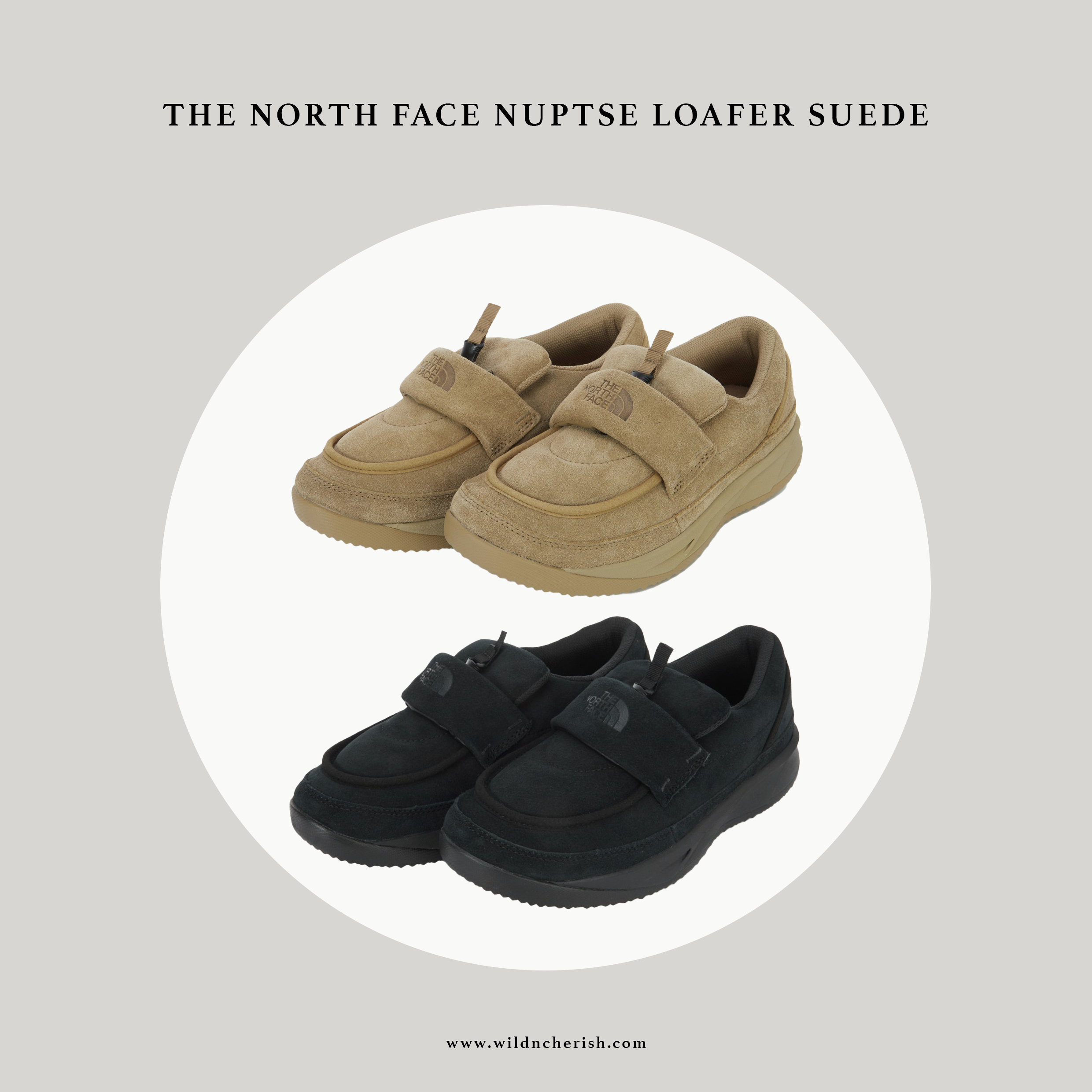 預訂 | The North Face Nuptse Loafer Suede 麂皮 保暖鞋