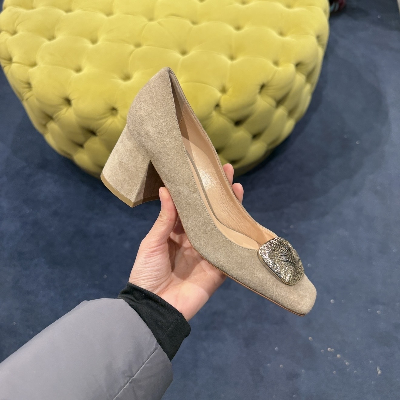 Rupert Sanderson nexos heels suede size 36