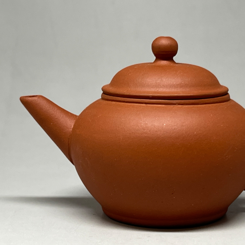古錫六方式茶壺｜清末〜民国初期 茶香自在】1991年辛未年二杯紅紫砂標準壺底款中國宜興辛未年55 C. C.