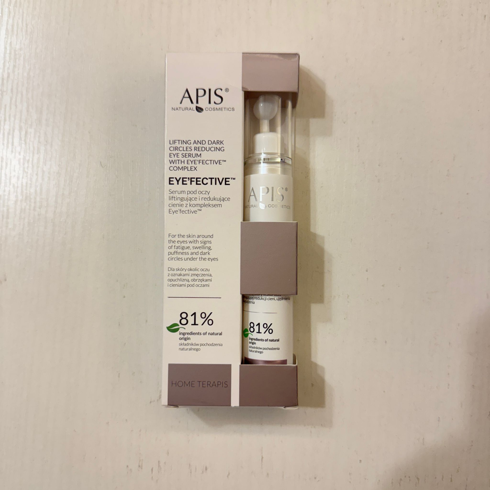關鍵字L36. APIS eye effective 10ml $199