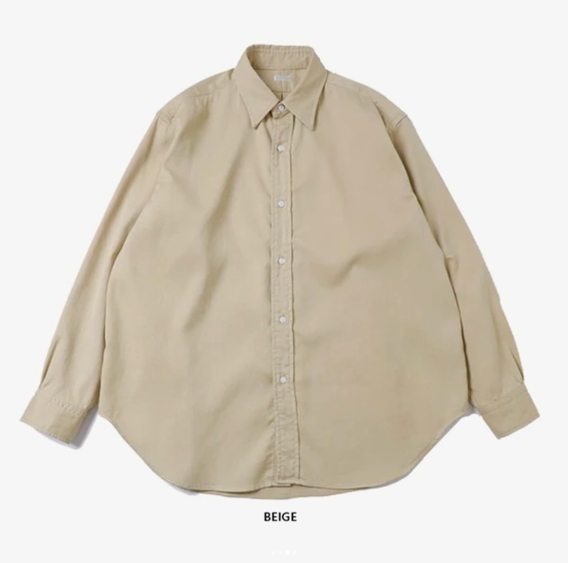 A.PRESSE 2026 DOUBLE WEAVE TWILL REGULAR COLLAR SHIRTS (26SAP-02-05) - PRE ORDER ITEM (預訂中)