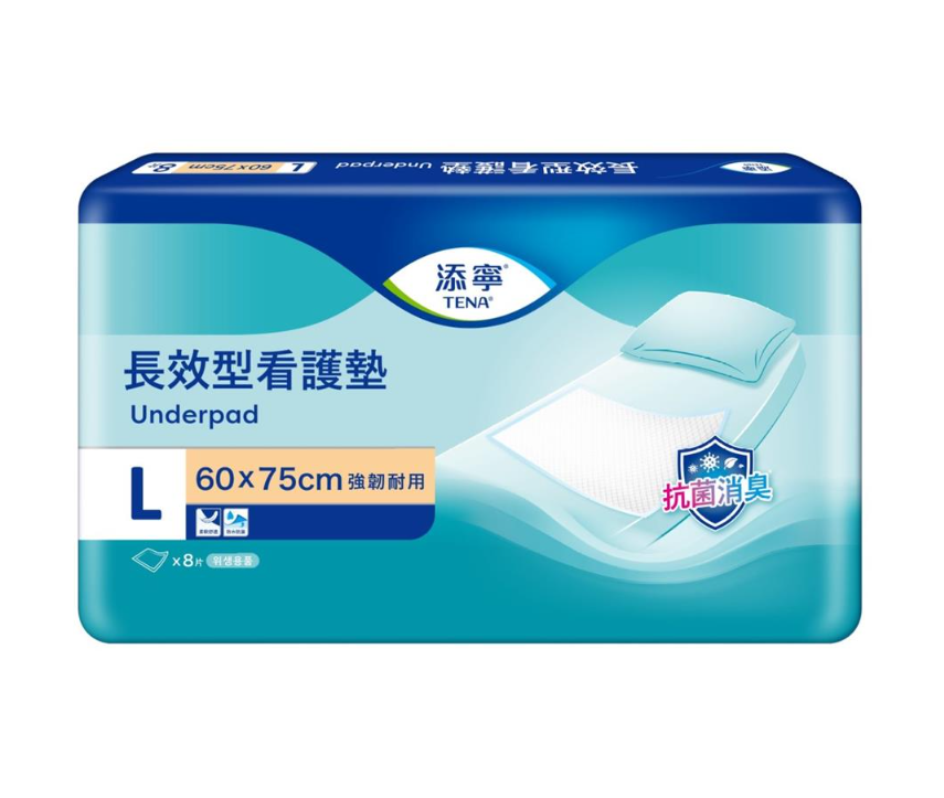 添寧｜長效型看護墊L 8片x12包／箱