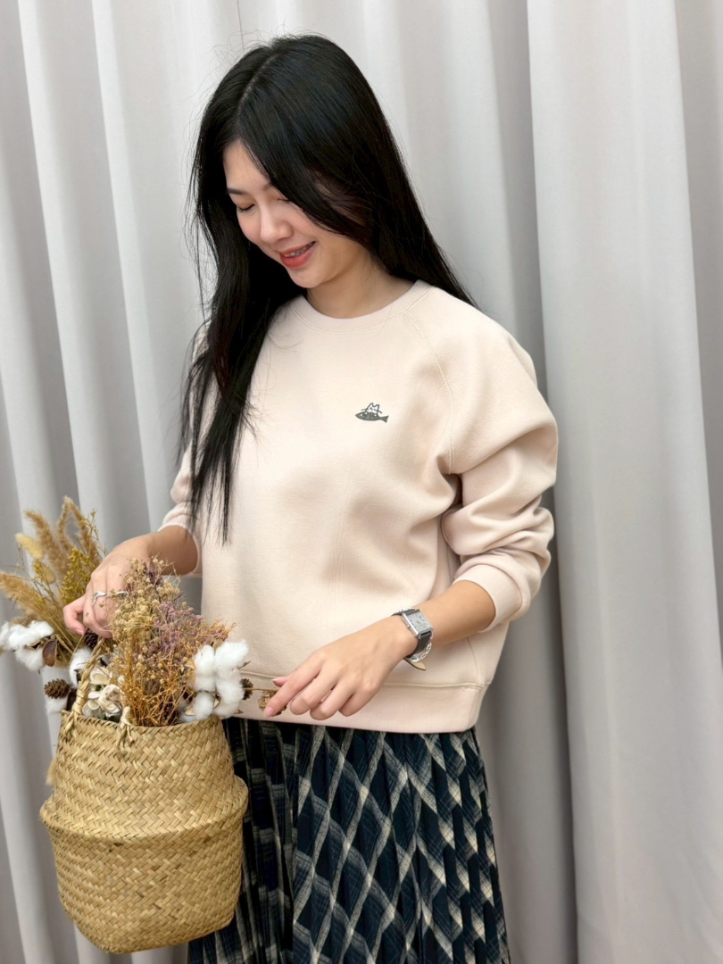 修飾不顯肉的日常百搭上衣★有磅數立體皺感棉T⚡️搶手貨 (限量售完為止)⚡️