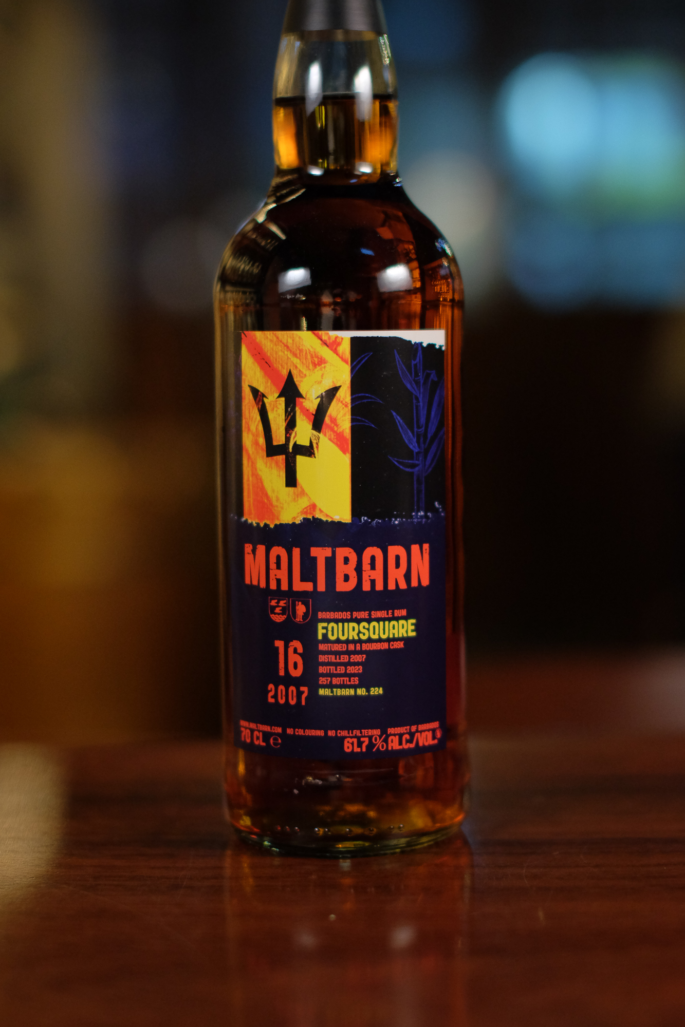 Foursquare Rum 2007/2023 16YO #224 61.7% Maltbarn