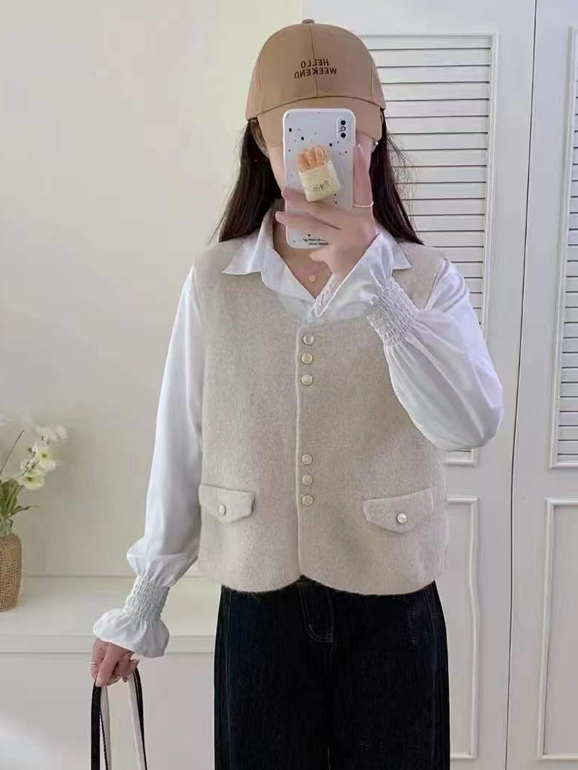 遮好肚肚肉的保暖背心★溫柔修飾比例的日常層次款