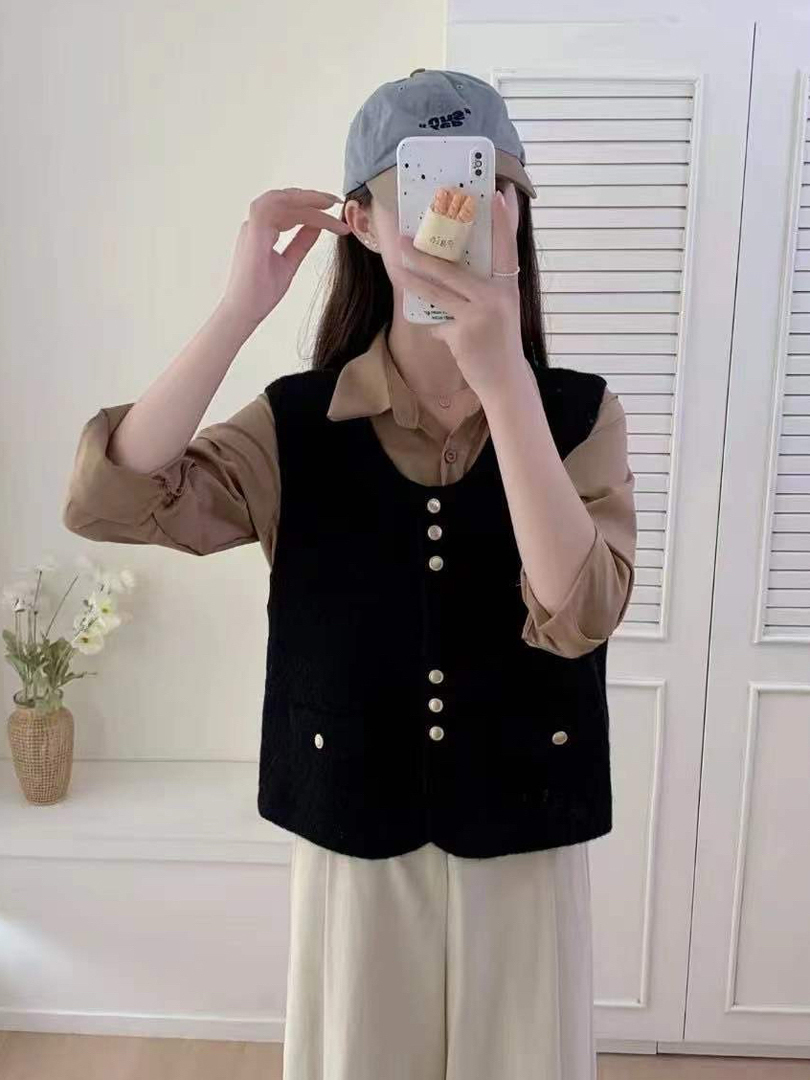 遮好肚肚肉的保暖背心★溫柔修飾比例的日常層次款