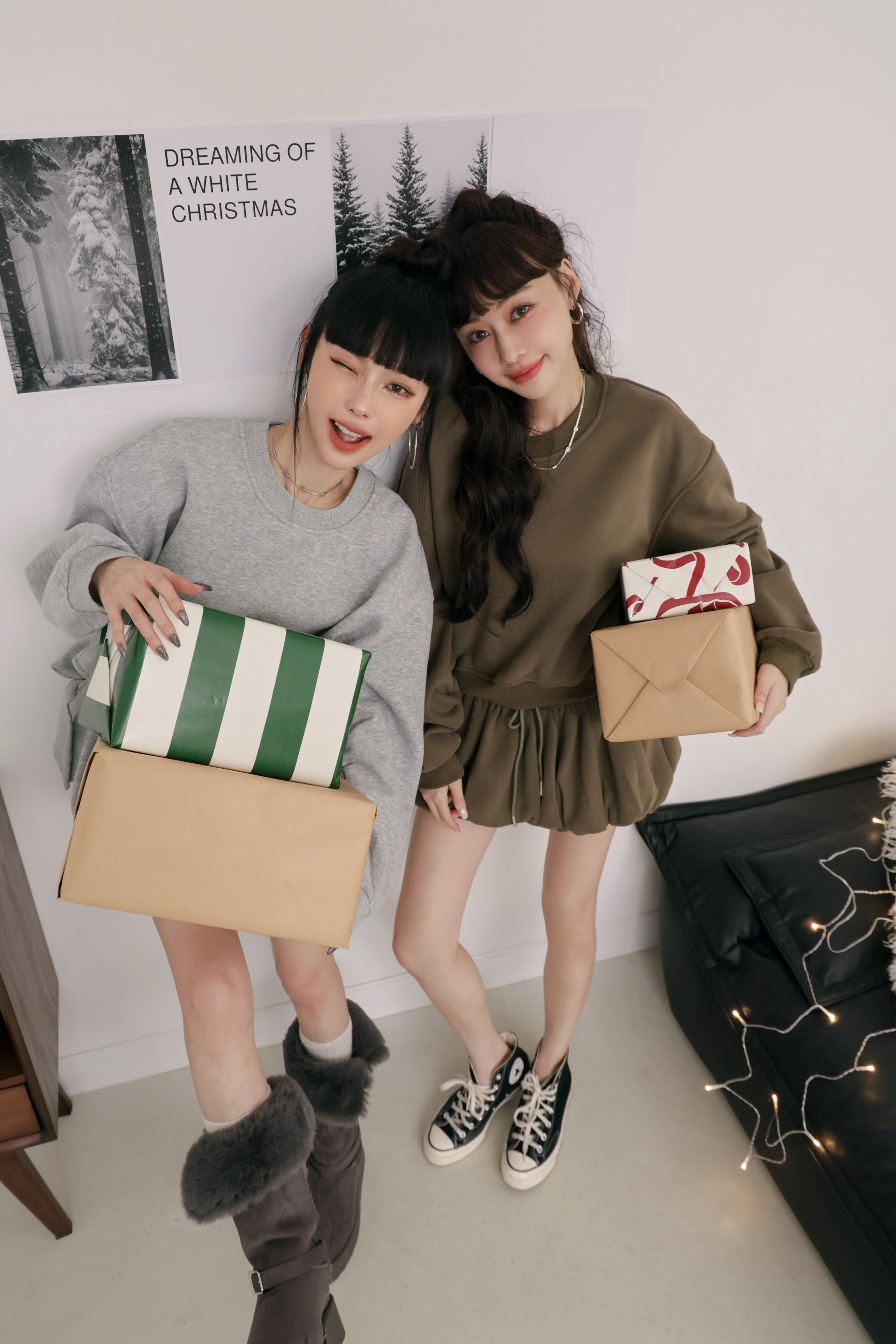 （現貨）棉質澎澎裙1+1 SET組 O12