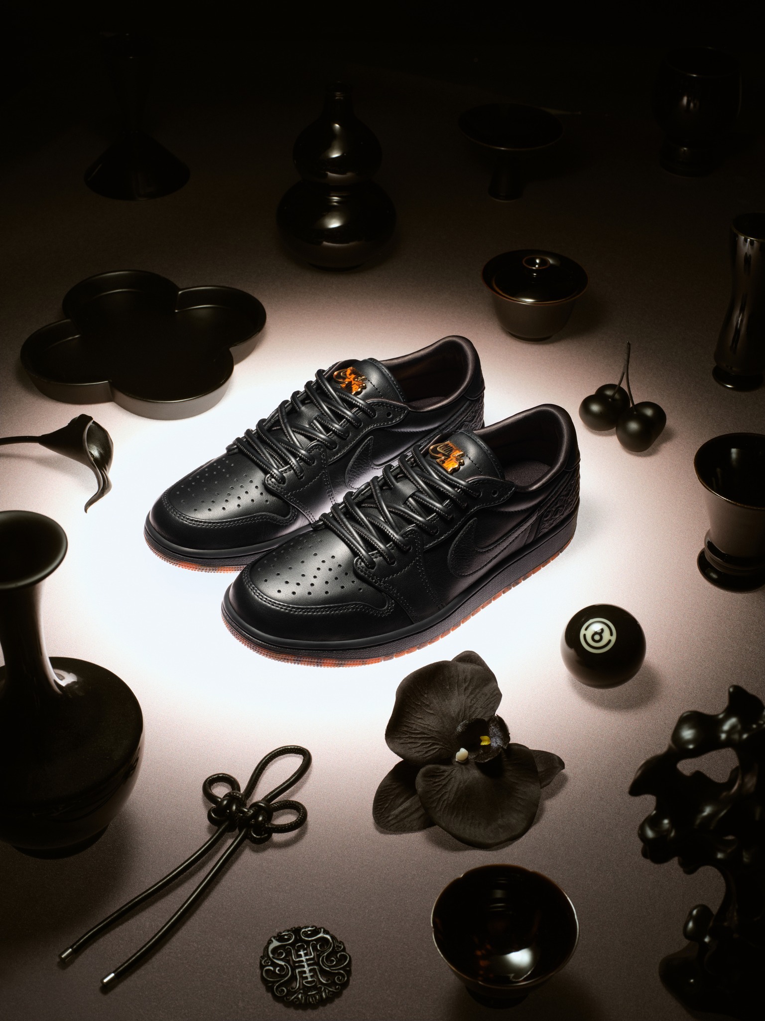 Nike Air Jordan 1 Low OG Xuan Wu AJ1 玄武 特殊 黑浮雕 中國風 IO3147001