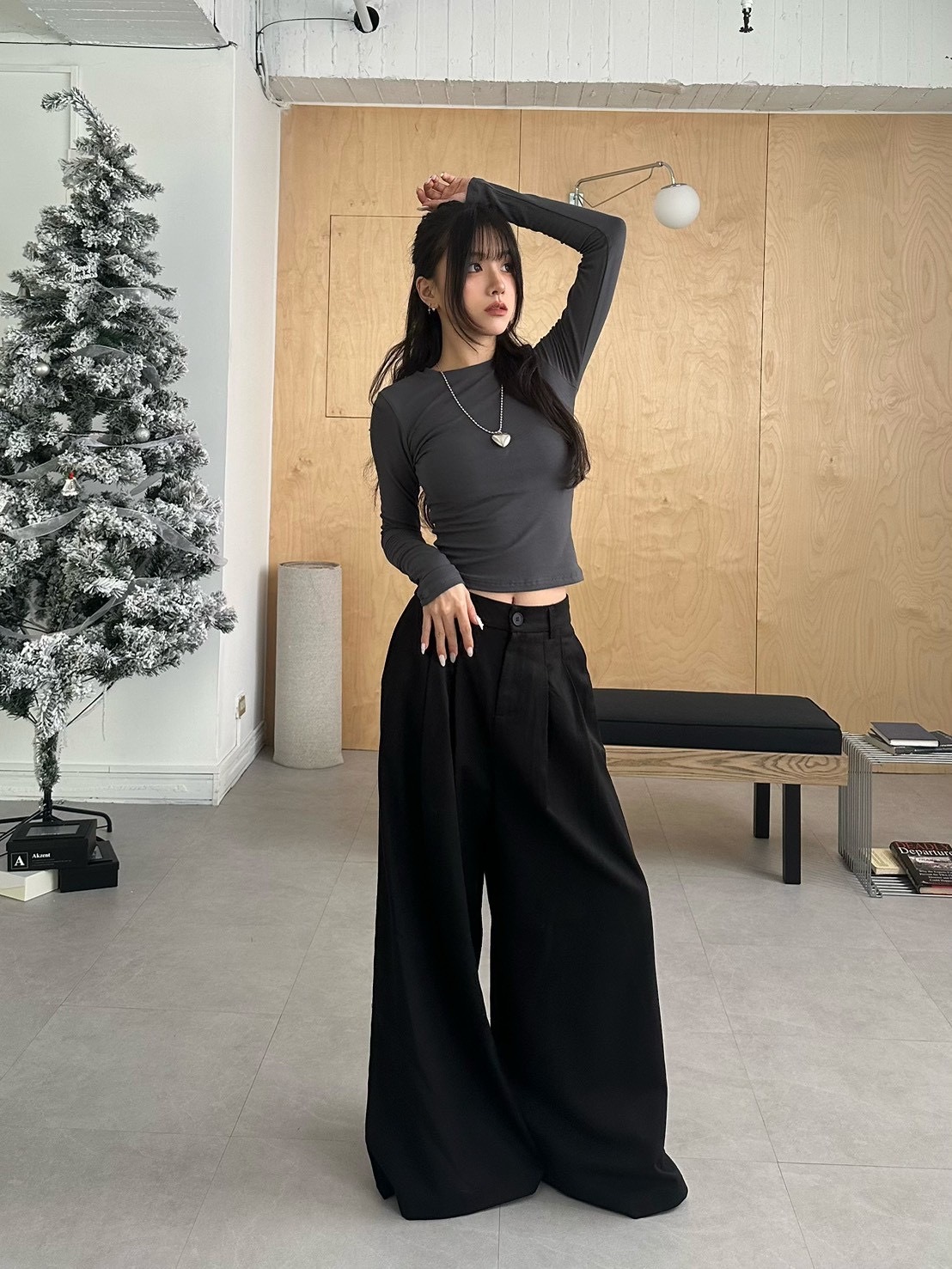 mmb逆天腰線保暖薄絨打底衣