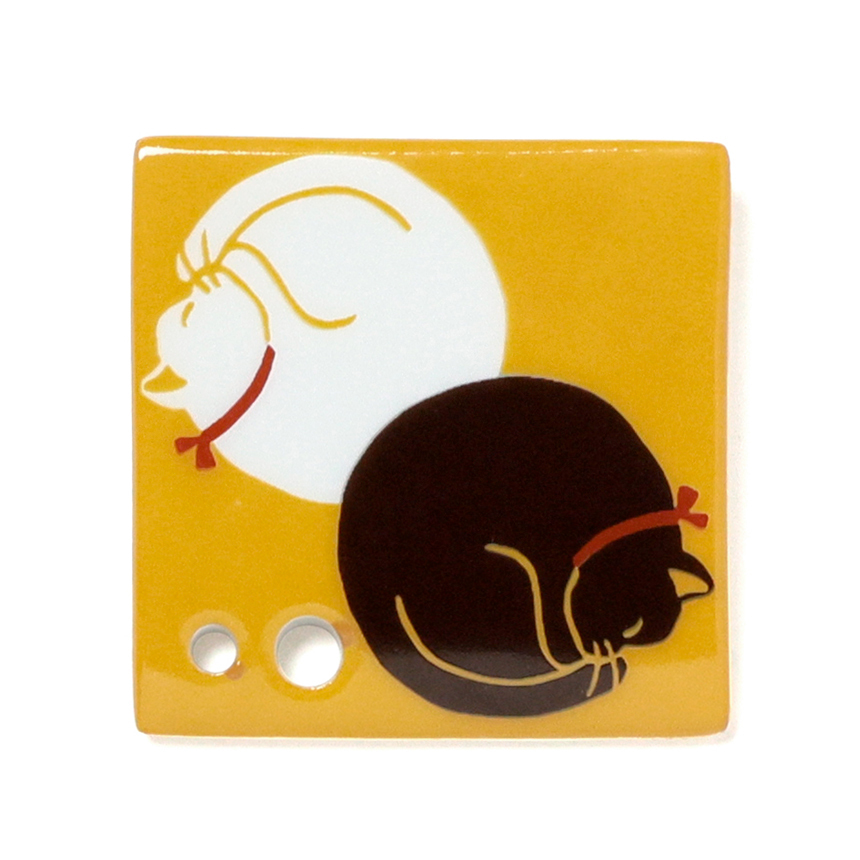 京都松榮堂 雙孔陶瓷香立