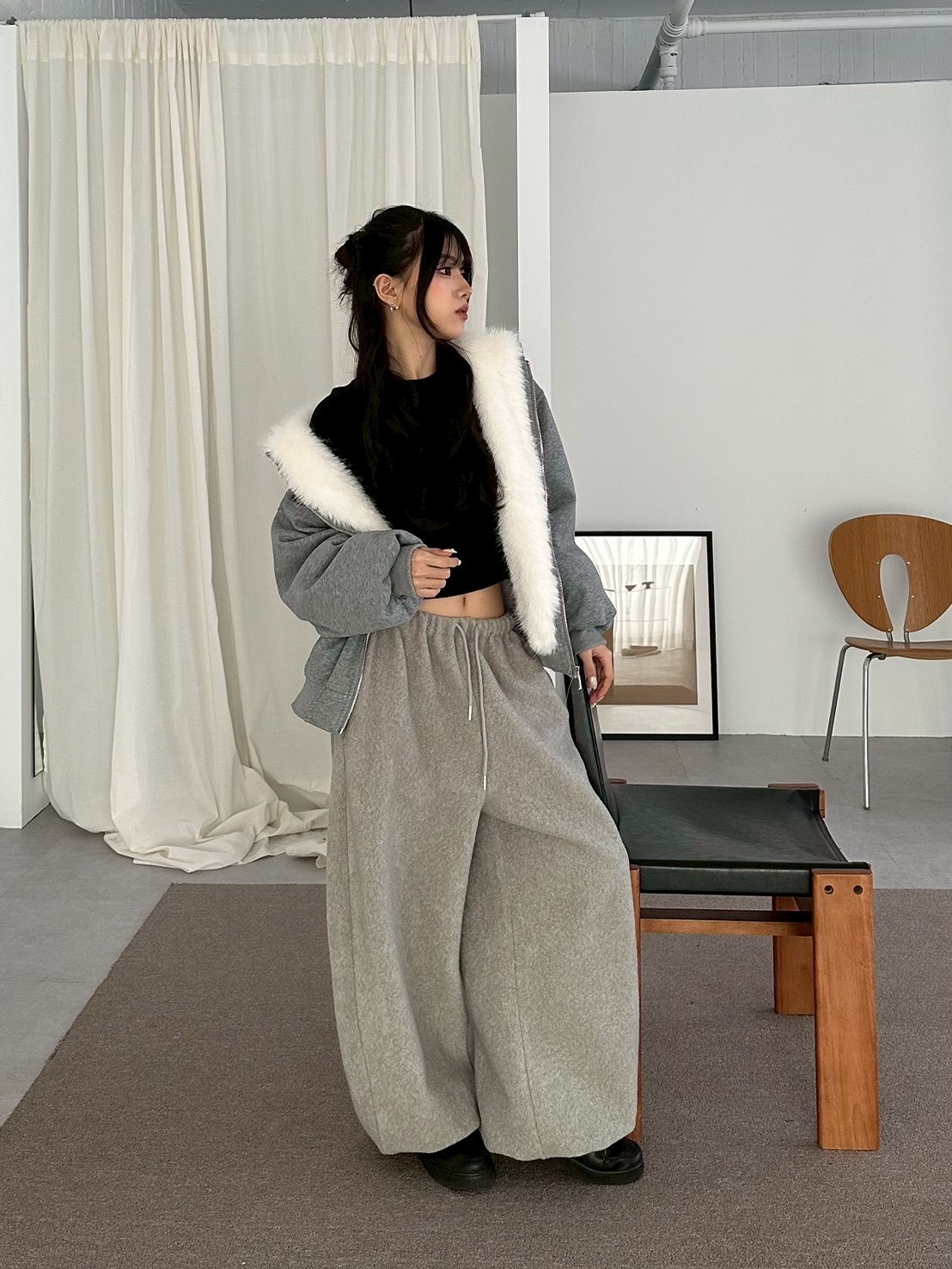 軟萌毛毛暖暖褲