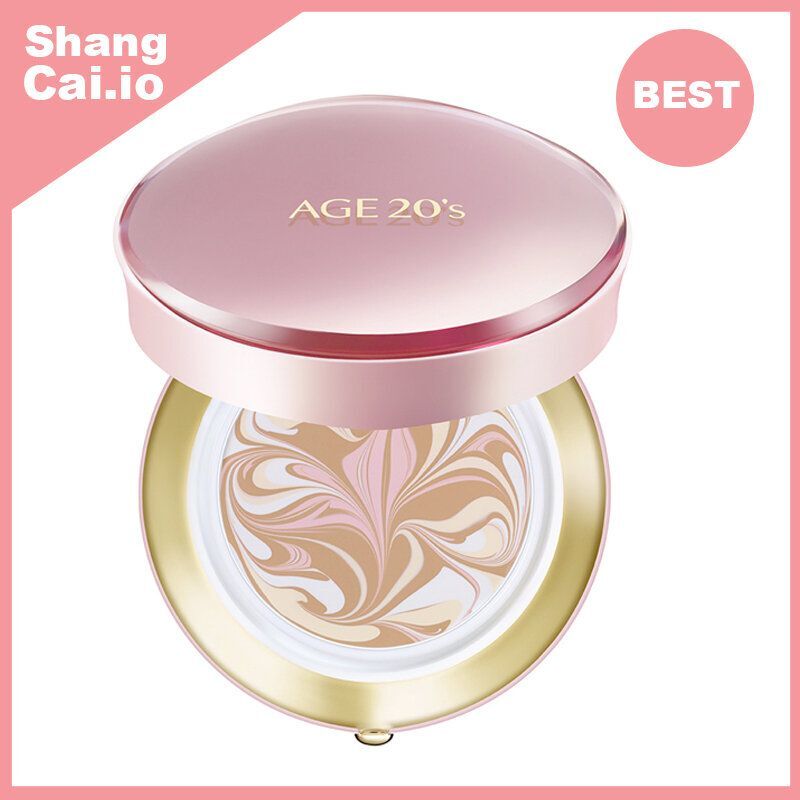 Age 20's 四色拉花水潤氣墊 粉盒 #21 SPF50+ PA++++ (平行進口)
