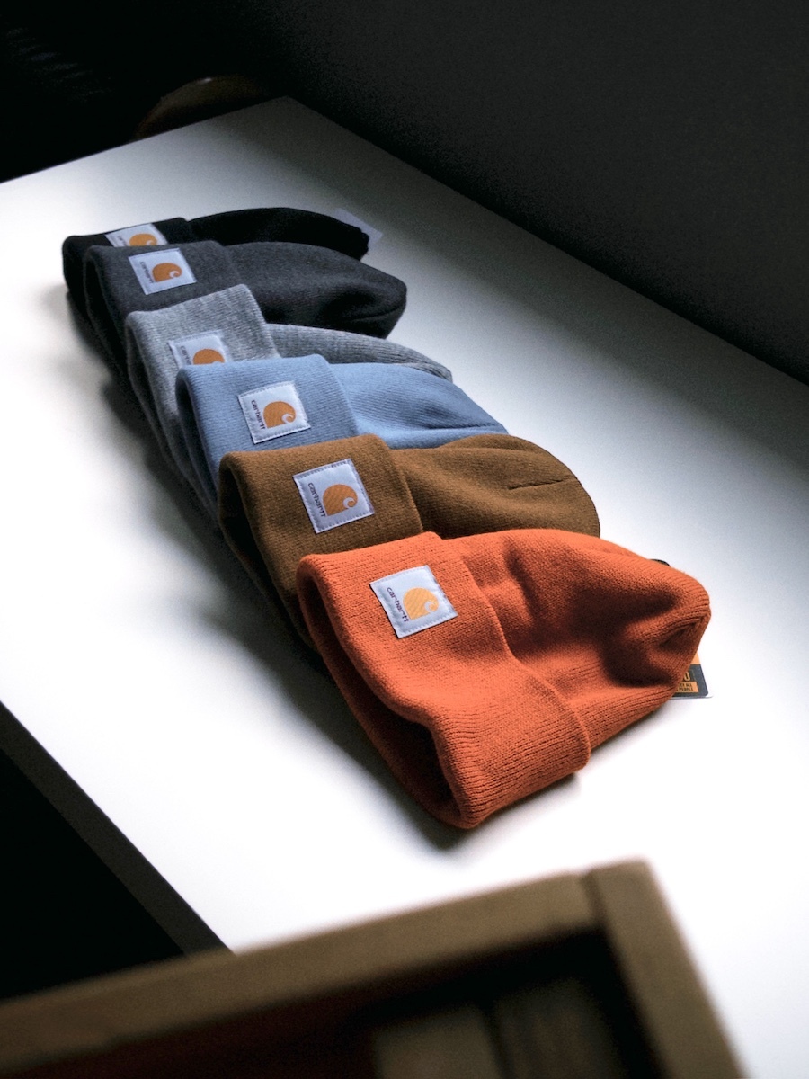 ｜百元現貨‼️｜CARHARTT® 復古織標Logo 針織毛帽 / 冷帽