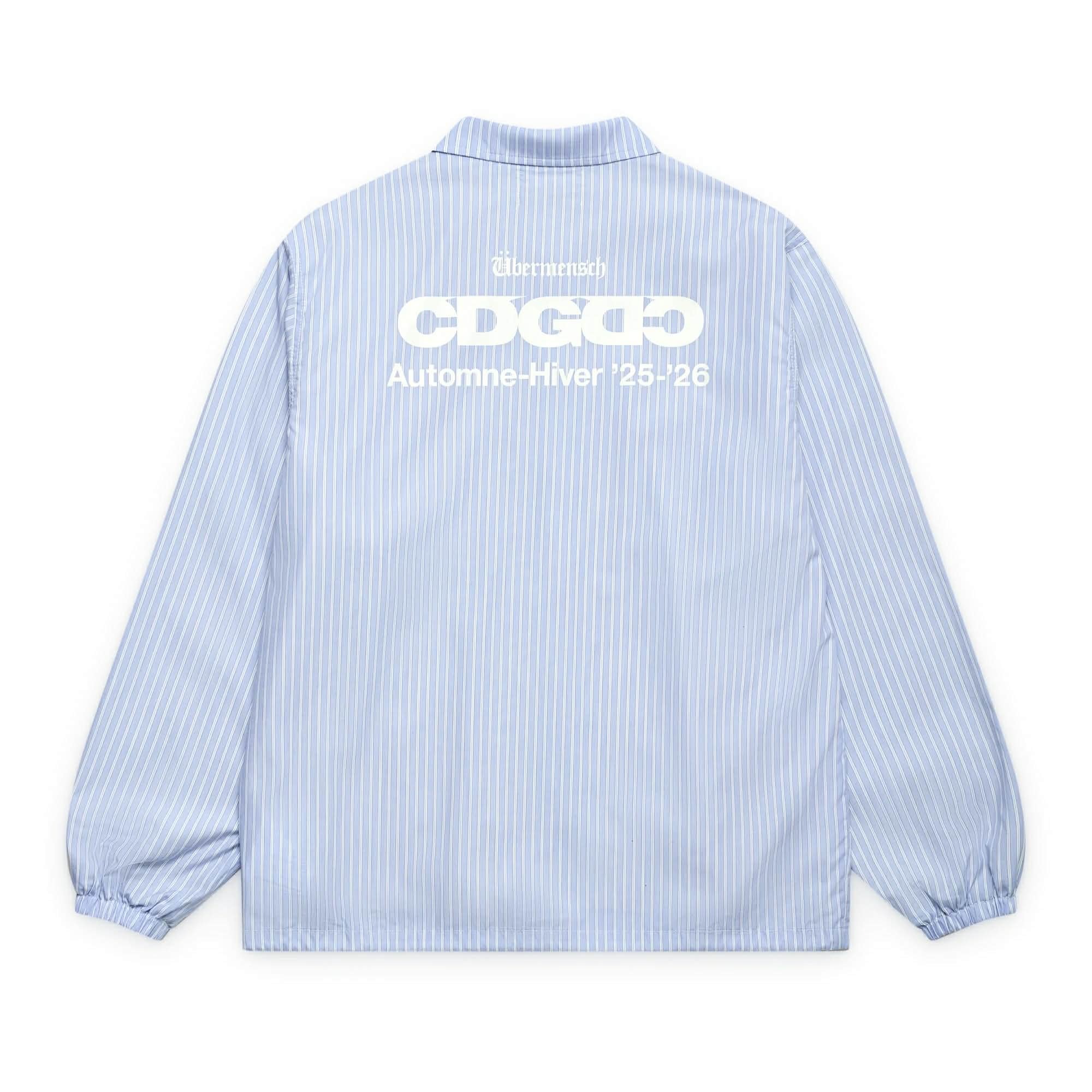 CDG x G-DRAGON Übermensch CLASSIC COACH JACKET stripe