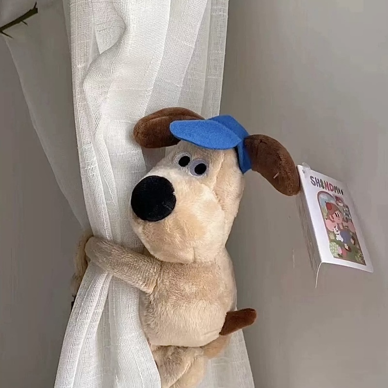 《12280》超長手手掌門狗造型窗簾掛飾