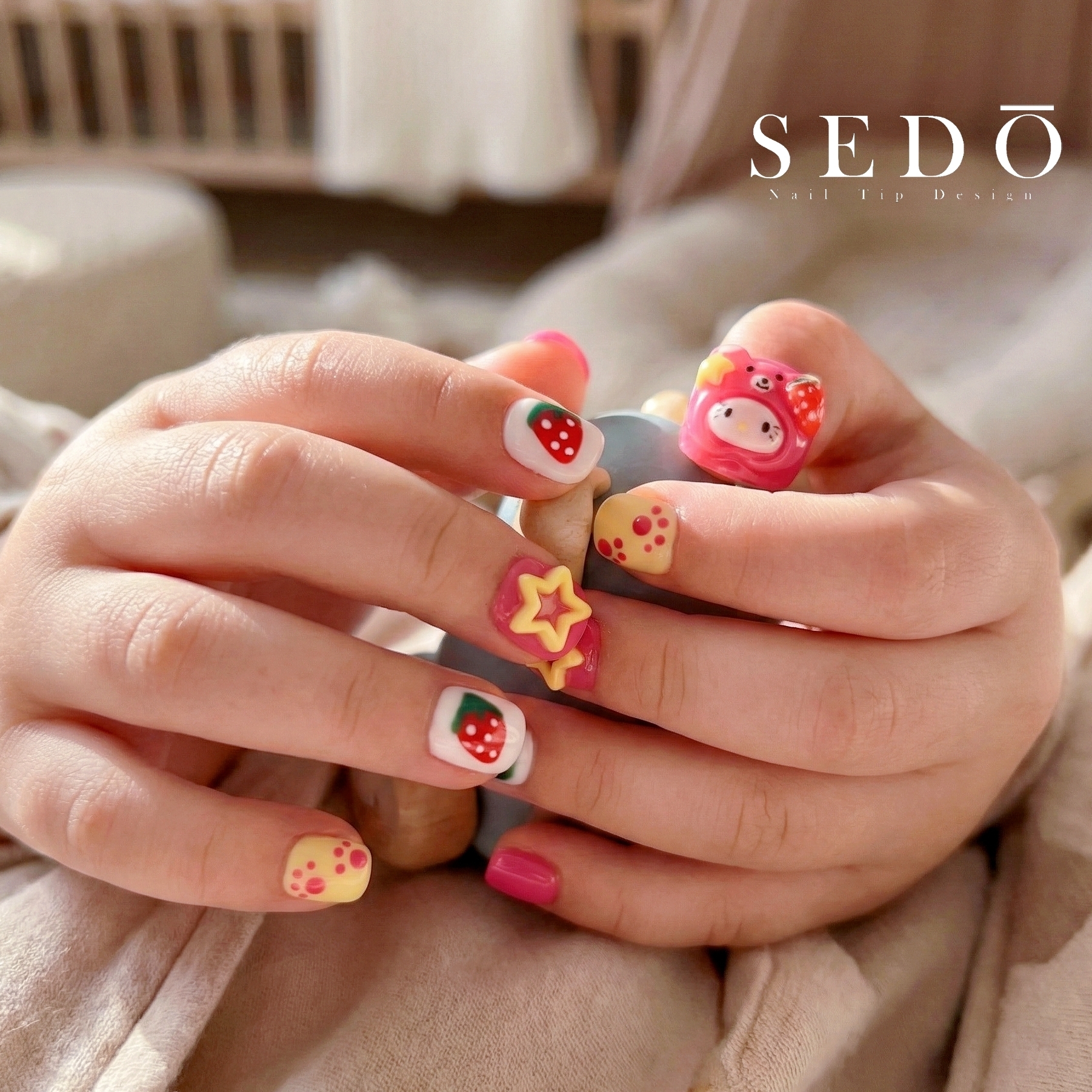 ■兒童甲■草莓熊熊凱蒂