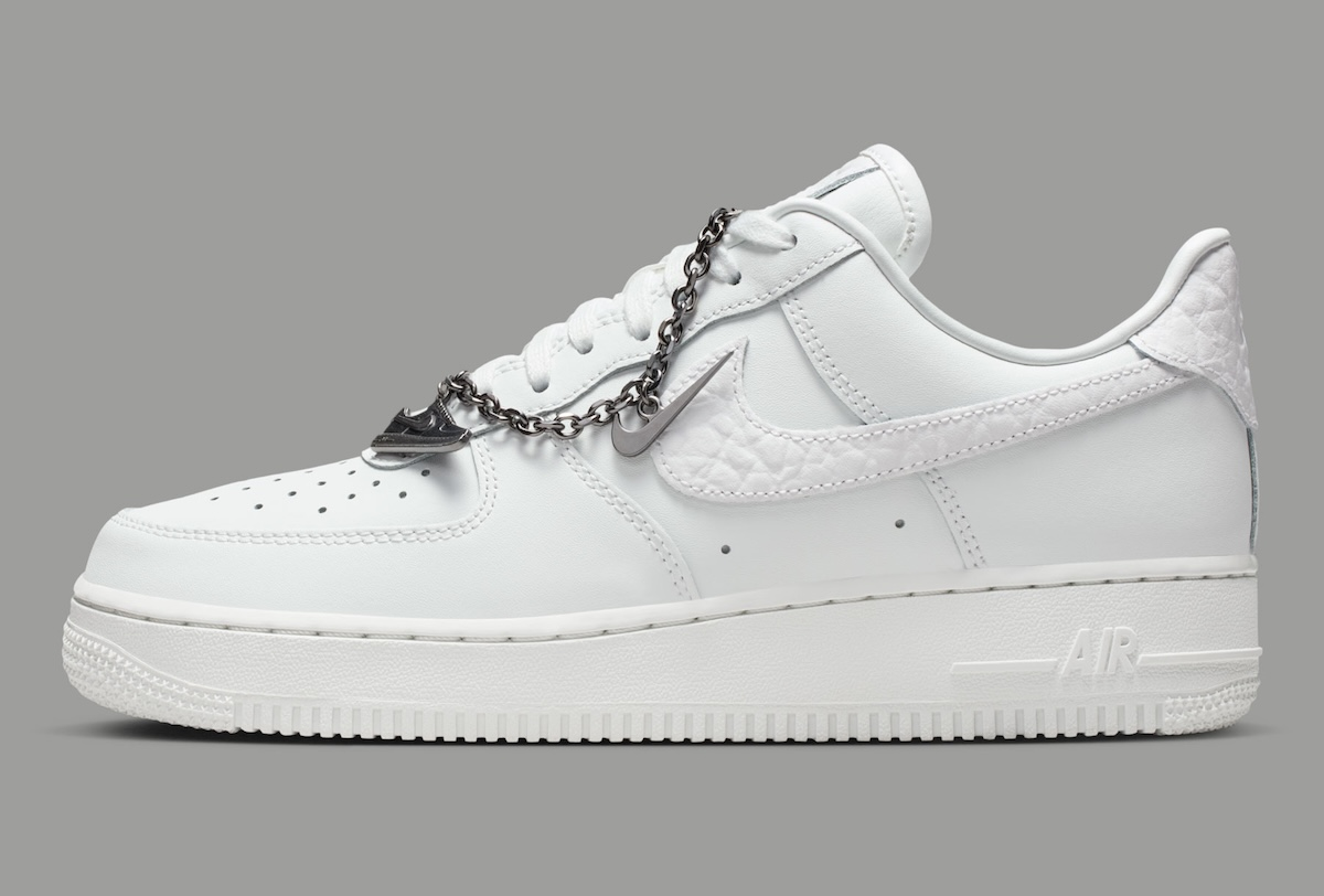 【預訂】NIKE AIR FORCE 1 LOW 07  白銀鏈-WOMEN