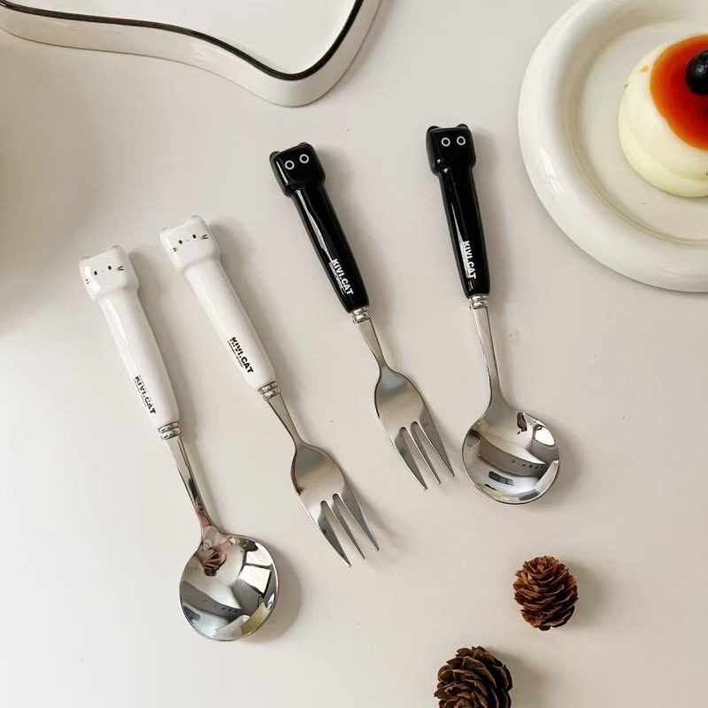 《12281》方形貓貓餐具組