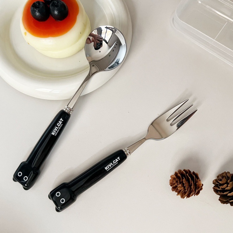 《12281》方形貓貓餐具組