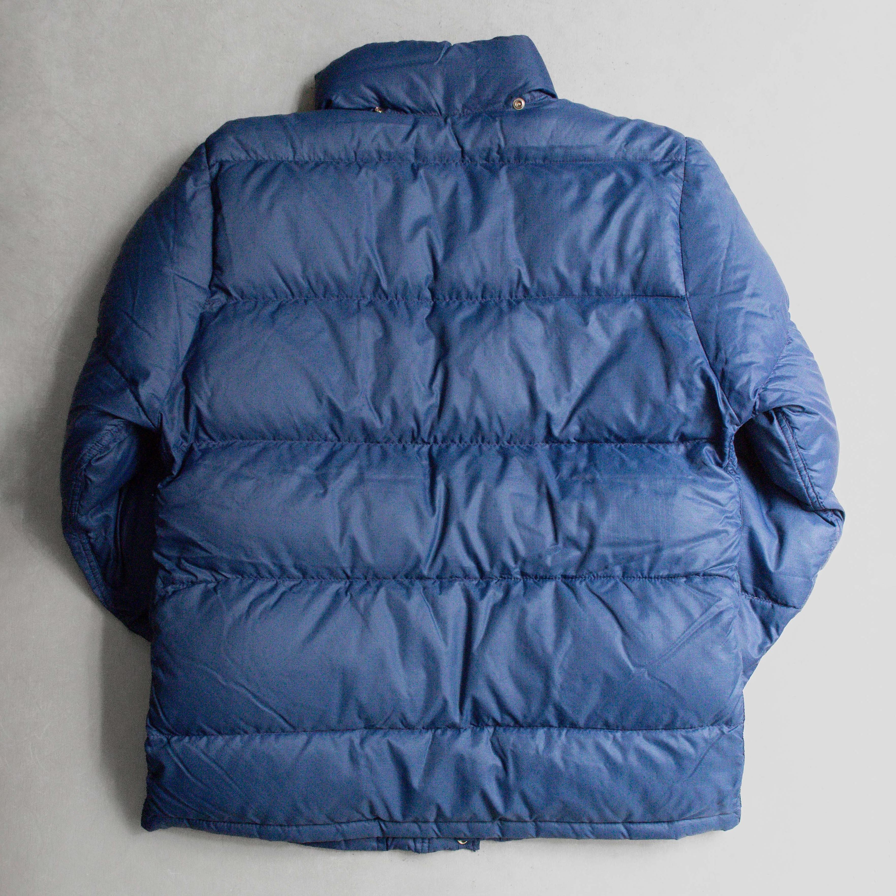 70S THE NORTH FACE DOWN JACKET 美國製 北臉 茶標 藍色 抗撕裂 羽絨外套
