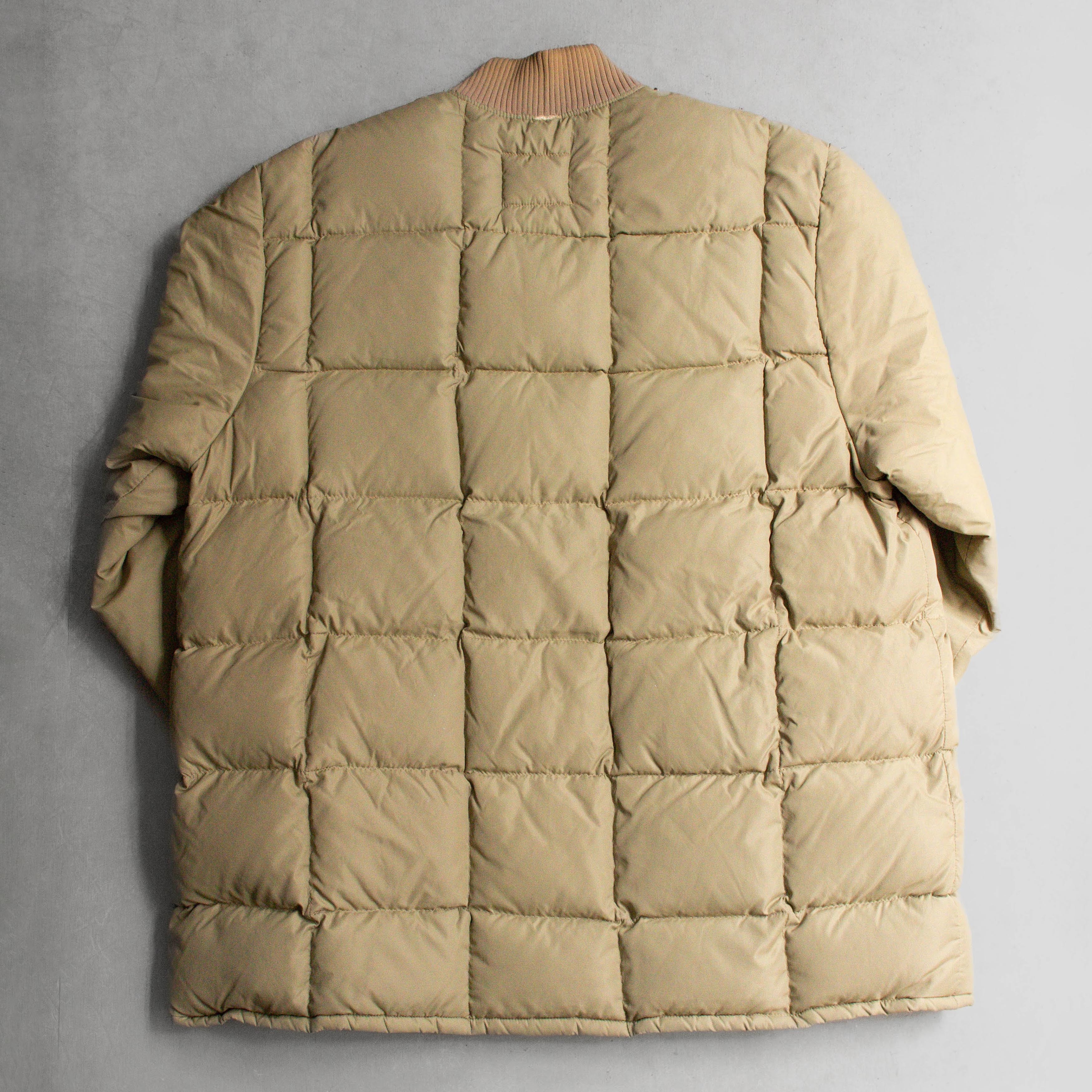 70S PIONEER DOWN JACKET 美國 卡其 羽絨 外套
