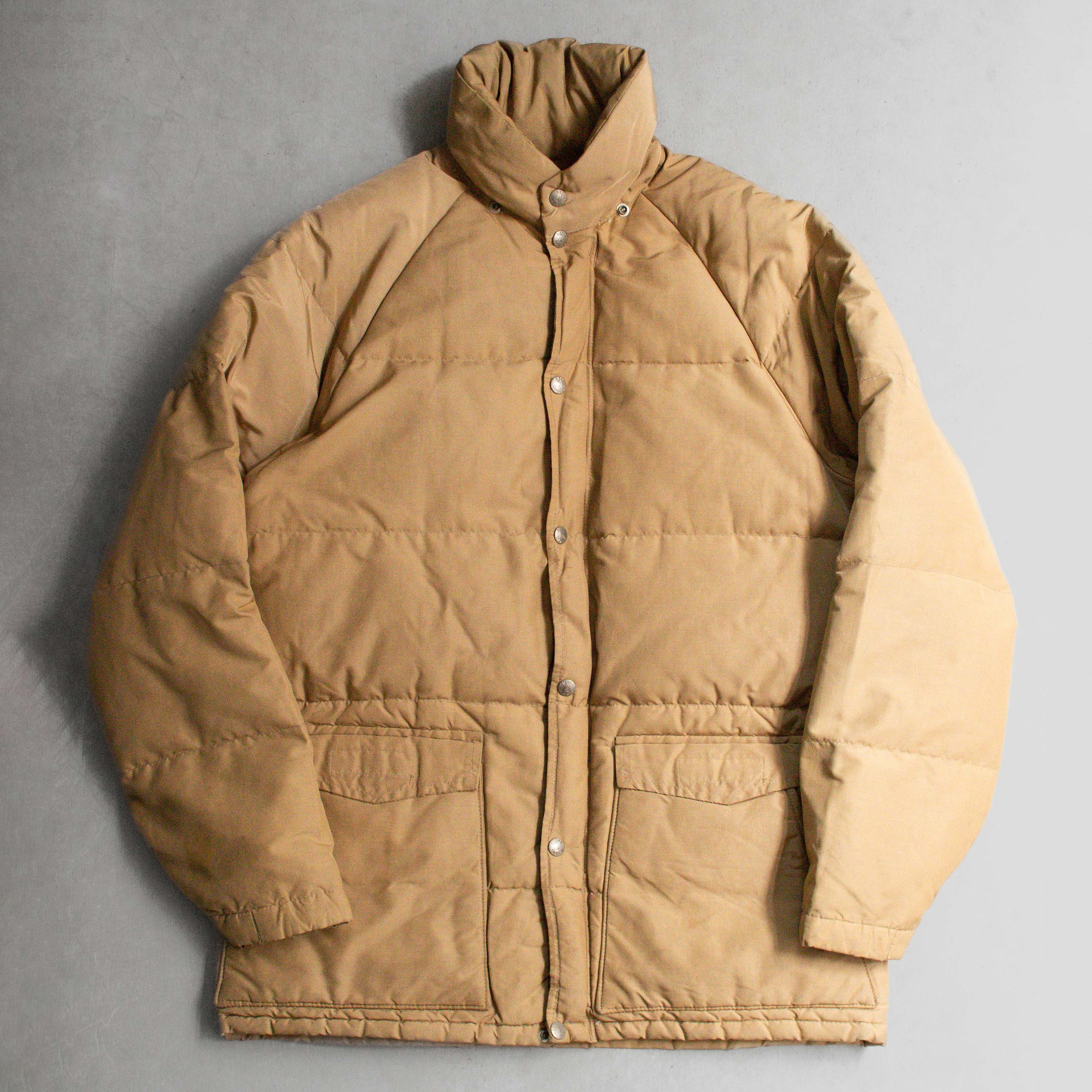 70S SIERRA DESIGNS DOWN JACKET 美國 卡其 羽絨 外套