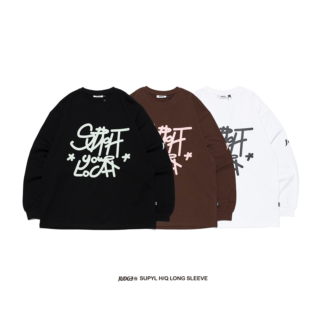 JUDGE®️SUPYL H/Q LONG SLEEVE