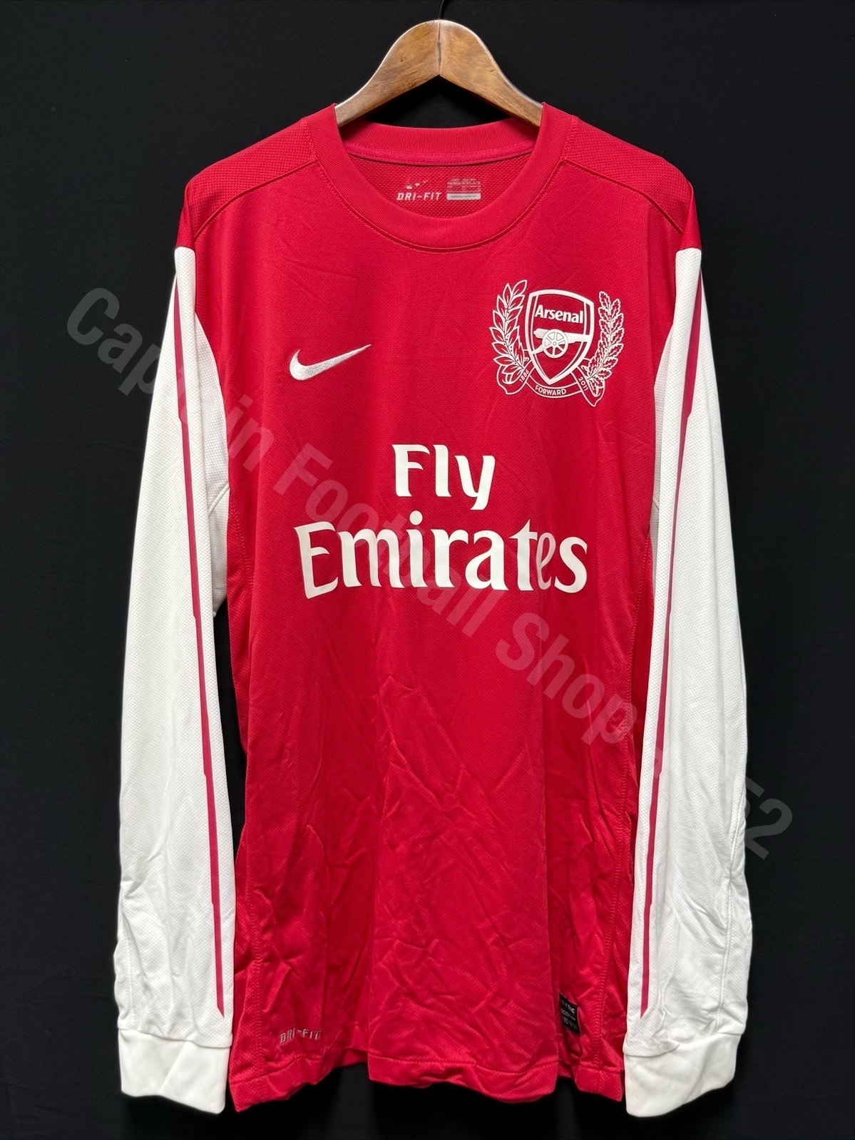 Arsenal 2011-2012 Nike L/S Home Shirt #12 HENRY