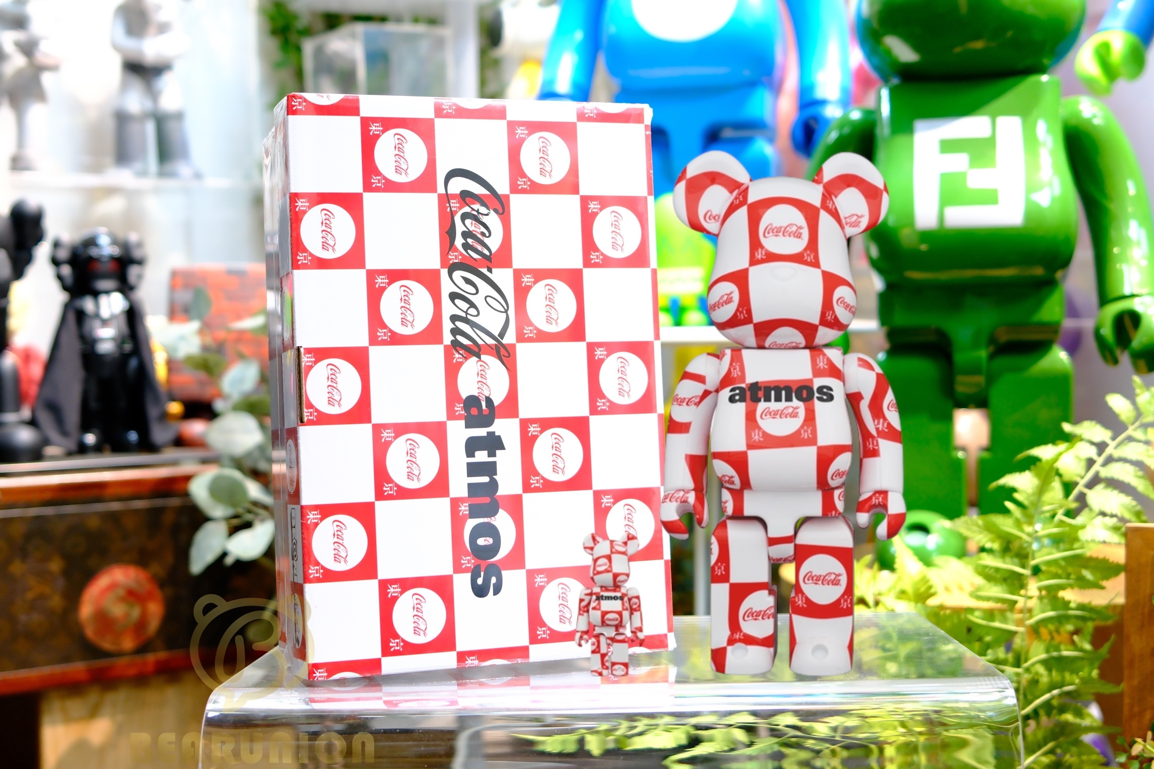 🥇現貨🥇Bearbrick 400%+100% atmos × Coca-Cola