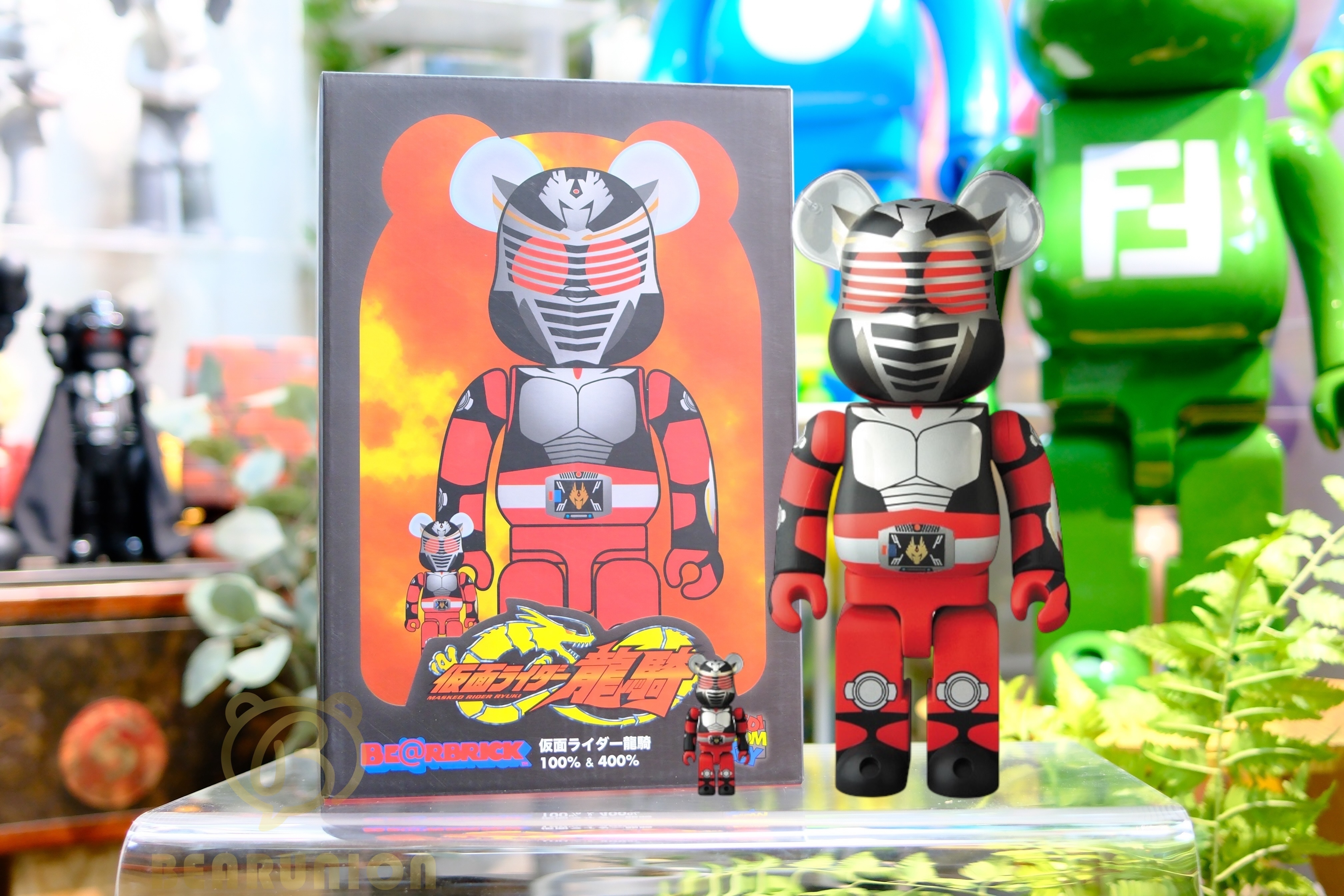 Bearbrick 400% 100% Kamen Rider 龍騎