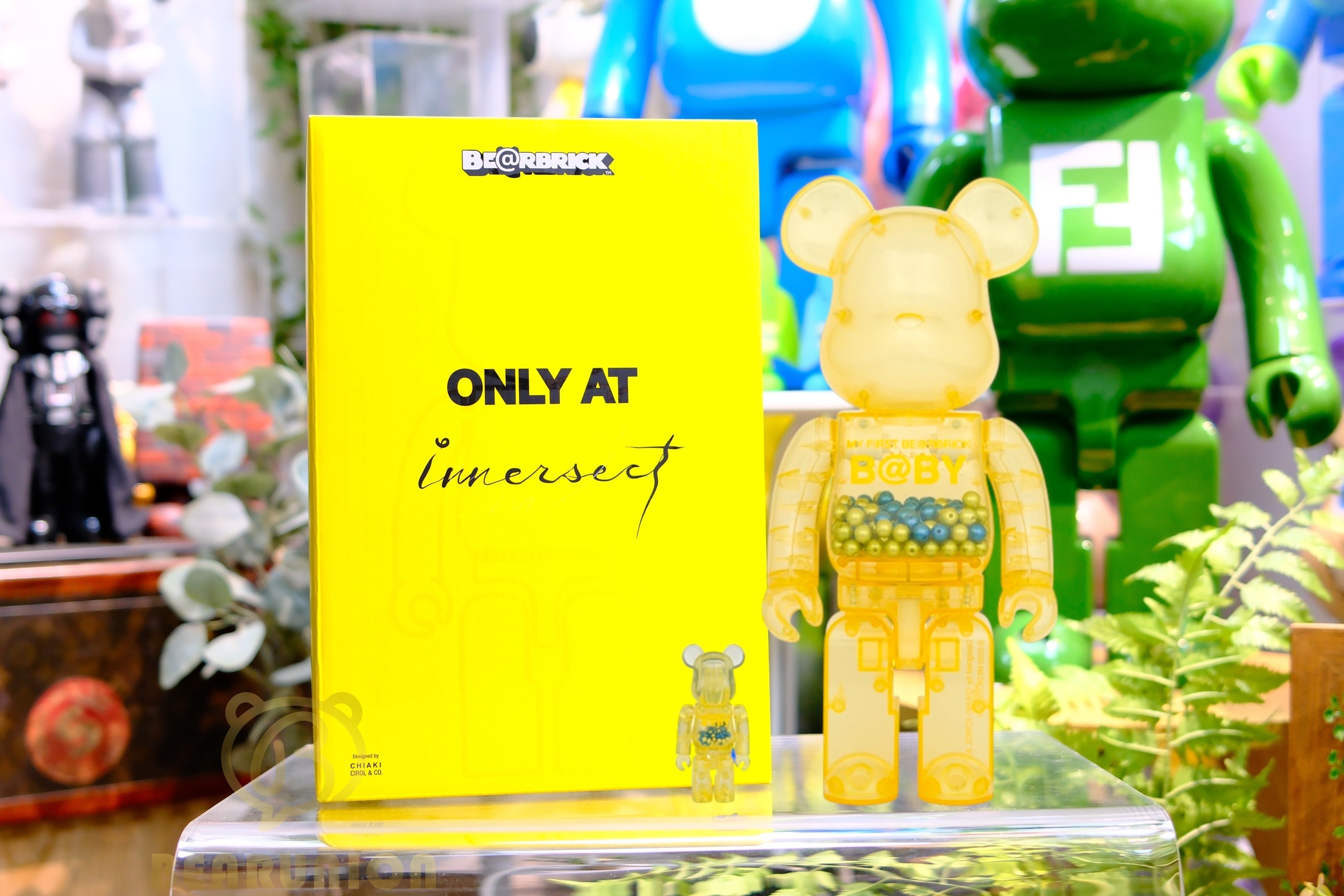 🥇現貨🥇BEARBRICK MY FIRST  B@BY INNERSECT 2020 100％ & 400％